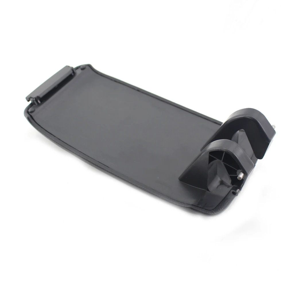 Black Grey Car Leather Center Console Armrest Box Cover Arm rest Cover Latch Clip Catch for Audi A3 8P