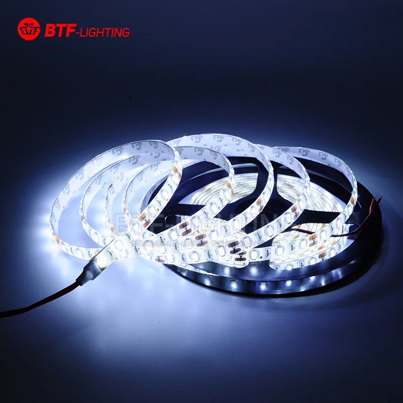 Tira de luces Led de 12V, iluminación Flexible, 5730, 5630 SMD, blanco frío Natural cálido, 5m, 300 LED más brillante que 5050, 3528, 2835