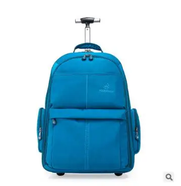 Men Oxford Travel trolley Luggage wheeled Rolling Bags women Business Travel trolley Rolling bag luggage suitcase on wheels