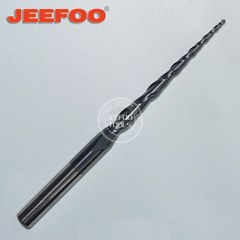 R0.75*60H*100L*D8  Taper Bits For Cutting Wood/ Metal With High Effect And Good Quality/Taper Ball Nose Cutter