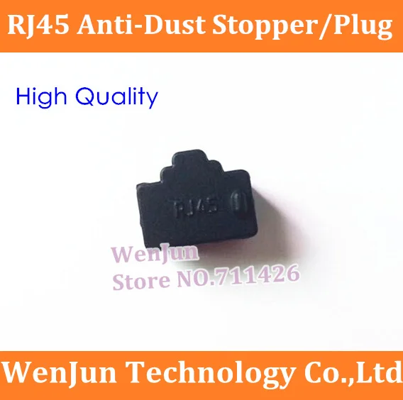 100% new Soft Silica gel RJ45 Anti dust plug Cap Protector Plug RJ45 dust cover for laptop/computer/Router with free shipping