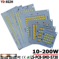 100% Full Power LED Floodling PCB 10W20W 30W 50W 100W 150W 200W SMD5730 LED Lamp Led PCB Board Aluminum Plate forLed Floodlight