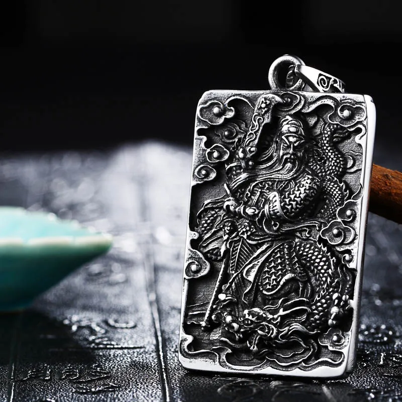 Beier China Style Pendant For Man Stainless Steel Guan Yu Personality Fashion Jewelry BP8-218