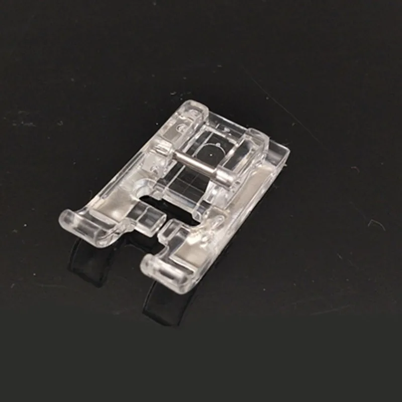 3Pcs Clear Open Toe Satin Stitch Presser Foot For Most Domestic Low Shank Snap-on Sewing Machine Accessories 5BB5171