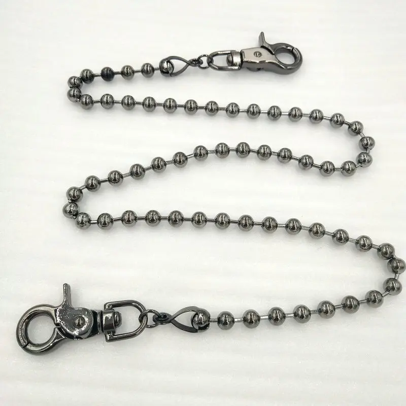 keychain pubg Punk Men Wallet Belt Chain Ball Metal Trousers Chain For Jeans Pants Fashion Jewelry For Men Women