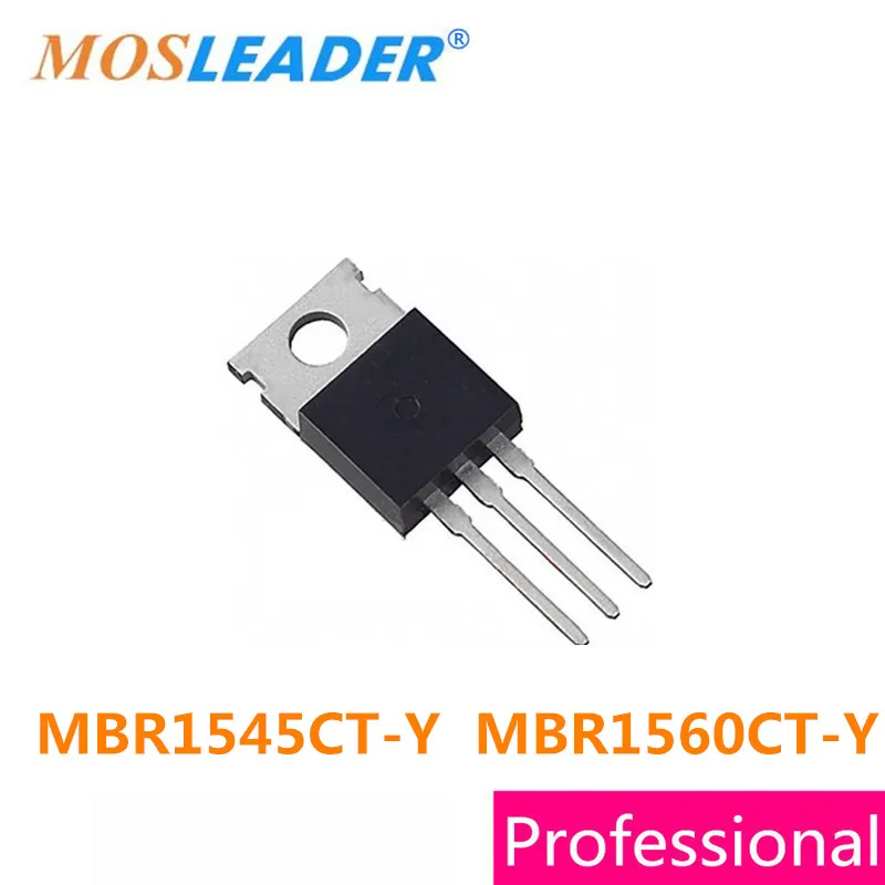 

Mosleader MBR1545CT-Y MBR1560CT-Y TO220 50 шт. DIP TO-220 Высокое качество Schottky