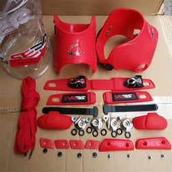 Red Blue Yellow Pink Green DIY CUFF Decorate Suit Kits for SEBA HV, including Braking Block Protective Toe Tip Shoe Lace etc...