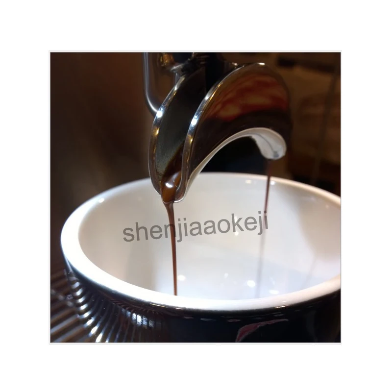 Máquina de café semiautomática de acero inoxidable, cafetera italiana para hacer café Espresso, comercial, EM-19-M2, 2500W, 1 ud.