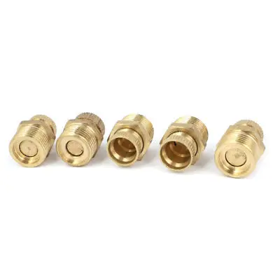 

Air Compressor 3/8PT Male Thread Water Drain Valve Gold Tone 5 PCS