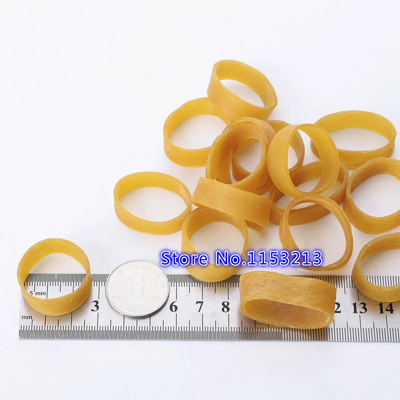 0.5kg/360pcs 80mm*10mm Elastic Hair Rubber Band Natural Rubber Ring daimeter 25mm Bovine tendons Sealing Belay use for Vegetable