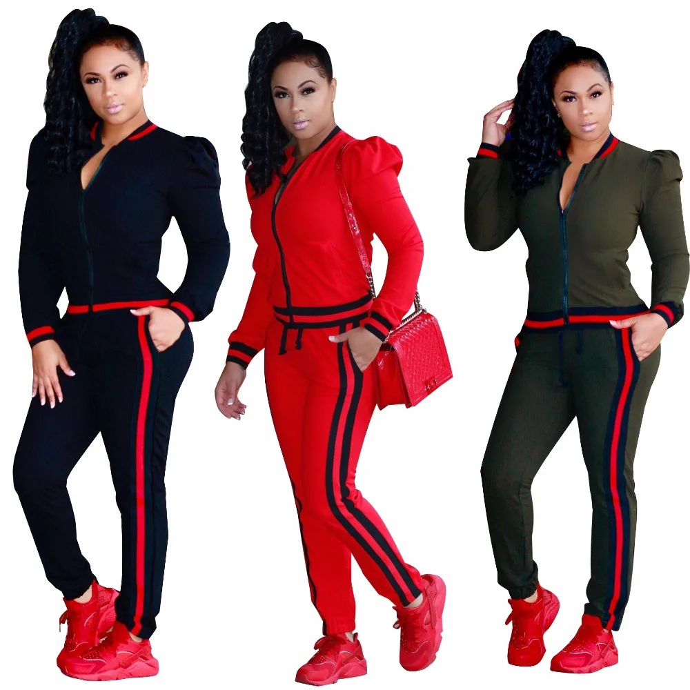 womens two piece sets 2019 casaul tracksuit women clothes Plus size