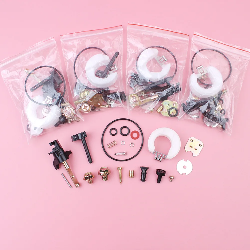 5pcs/lot Carburetor Repair Rebuild Kit For Honda GX160 GX200 GX 160 200 5.5HP 6.5HP 4-Stroke Engine Motor Part Trimmer Grass