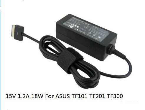 

15V 1.2A 18W Laptop AC POWER ADAPTER Charger for ASUS EEE pad TF101 TF201 TF300 TF700 TF700T SL101