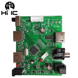 HDMI/MHL to IIS I2S HDMI-compatible IIS Receiver Board Separate Extract Audio I2S/DSD/Optical/Coaxial Converter Switch Board