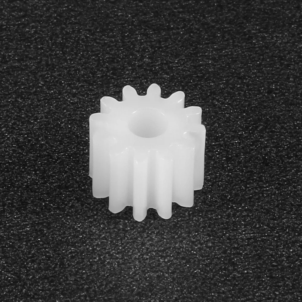 30Pcs 12/18 Teeth Plastic Gear 122.5A 182.5A 2.5mm Hole Diameter Motor Transmission Gear Toy Accessories for DIY Car Robot Motor