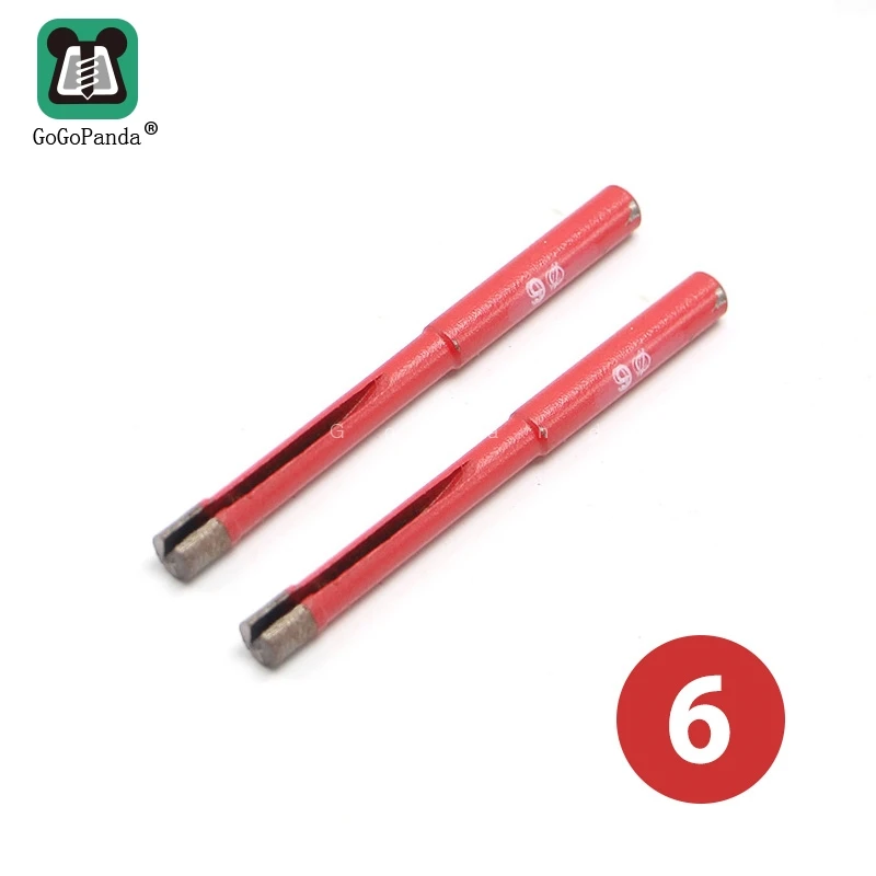 Gogopanda-broca núcleo de 6mm a 60mm, broca para mármore, granito, pedra, material de cimento, sinterização, diamante, frete grátis