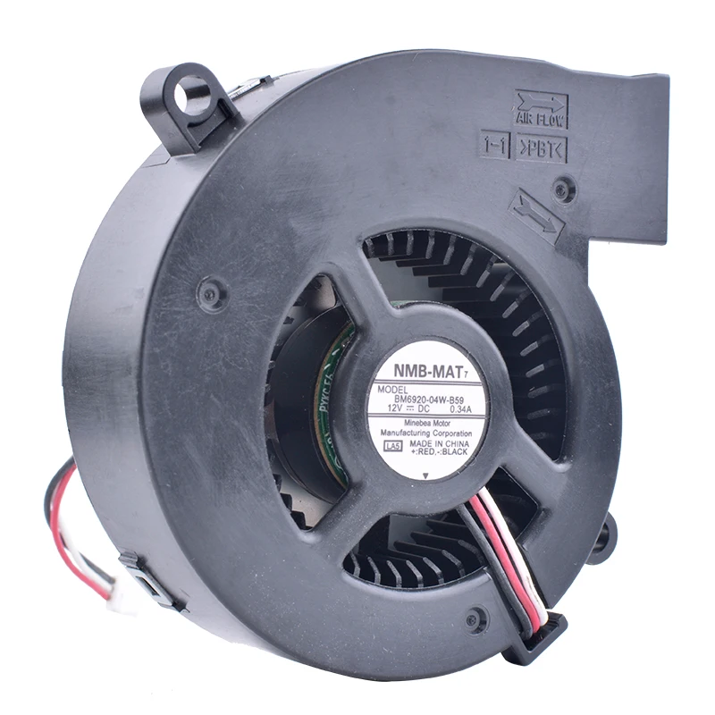 

COOLING REVOLUTION BM6920-04W-B59 12V 0.34A Centrifugal Turbo Projector Blower Cooling Fan