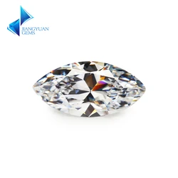 1.5 x3 ~ 6x12mm Marquise Shape 5A White CZ Stone zircone gemme sintetiche Cubic Zirconia per gioielli