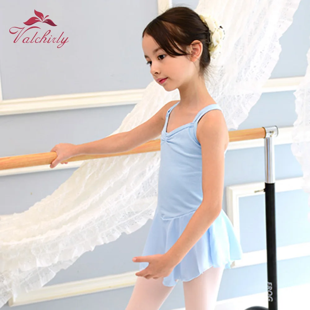 Girls Ballet Dance Dress Tutu Leotard Kids Wear Children Performance Costumes Ballerina Skill Use Soft Lace Skirt