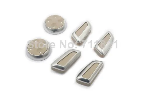 

Alu Brushed Tip Power Seat Control Switch Cover Beige For Audi A5