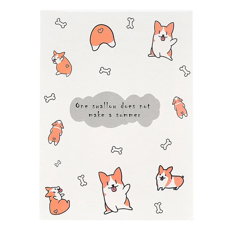 Sharkbang Kawaii 375 Sheets Memo Pad Note Daily Diary Weekly Planner Notebook Notepad Libretas Papelaria School Stationery