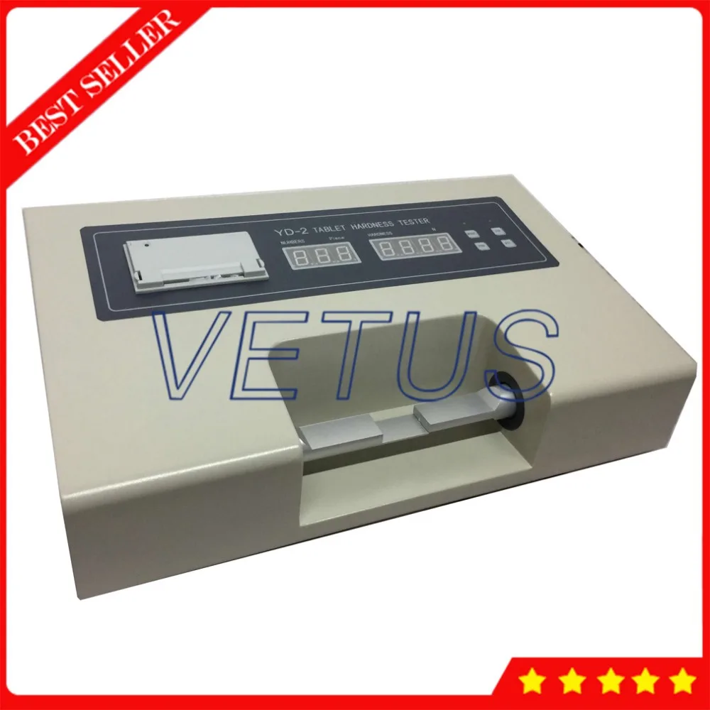 Digital Tablet Hardness Tester Meter Gauge Durometer Lab Measuring Instrument Testing Machine With Range 2~199.9N Unit N Kg