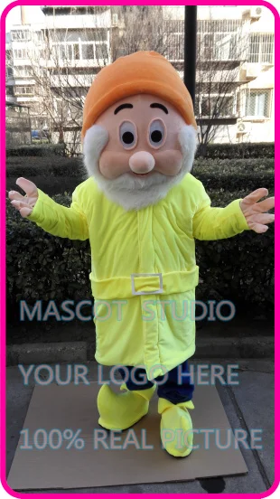 mascot  yellow dwarf mascot costume custom fancy costume anime cosplay kits mascotte cartoon theme