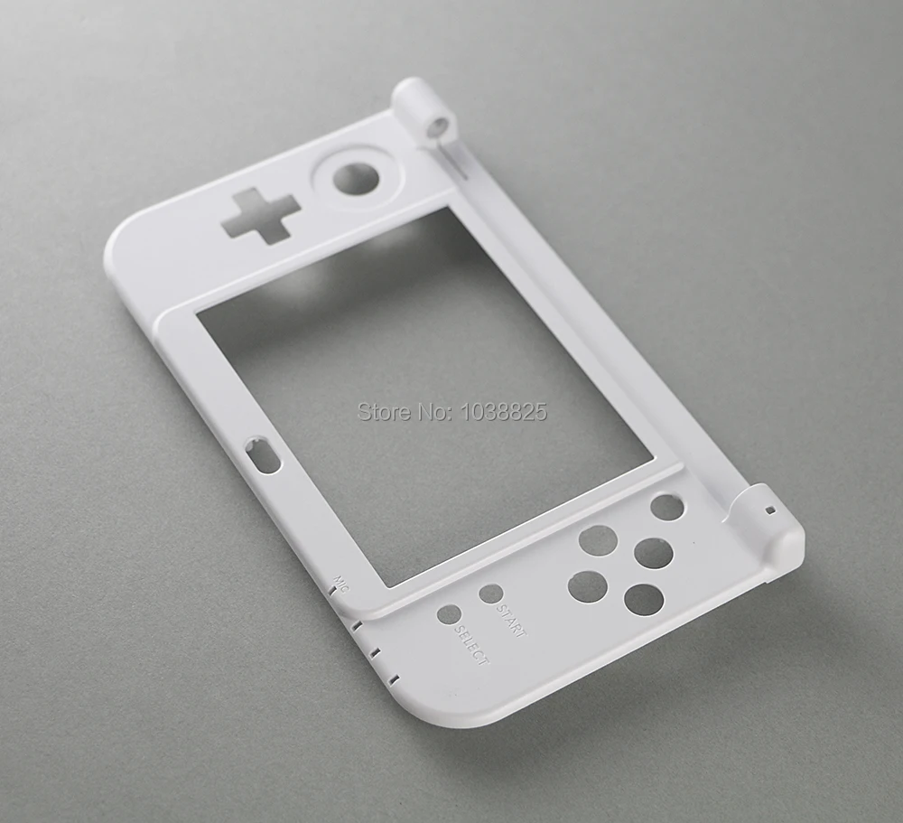 10 Pcs/lot untuk Nintendo Baru 3DS XL Penggantian Engsel Bagian Hitam Tengah Bawah Cangkang/Bingkai Casing