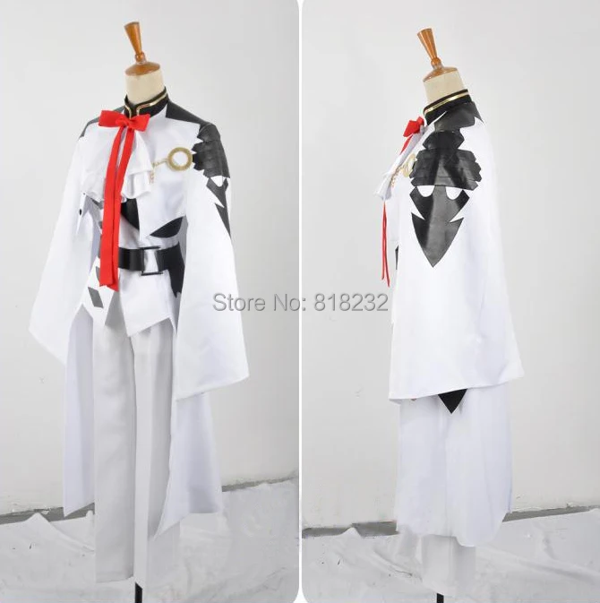 Seraph of the end Ferid Bathory Uniform Outfit Anime Cosplay Costumes