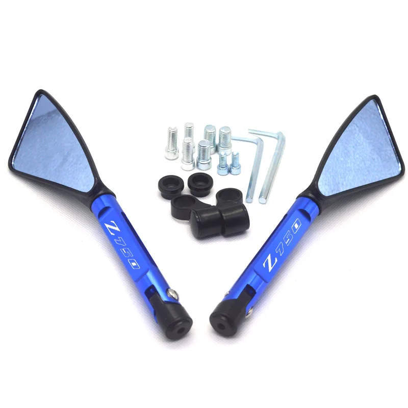Universal Motorcycle mirror CNC side Rearview For kawasaki Z750 Z750R Z750S