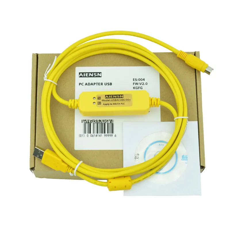 USB-DVP USB-ACAB230 Programming Cable for  DVP series PLC Support WIN7/8