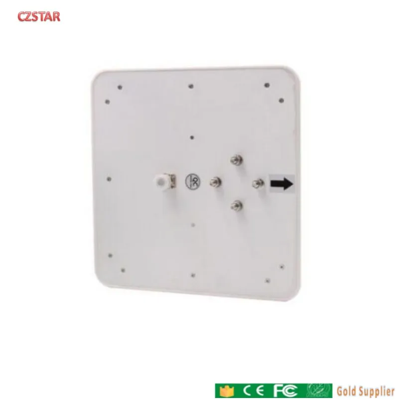 waterproof high gain long range 9dbi Circular Polarization uhf rfid antenna N female connector for epc gen2 uhf rfid tag reader