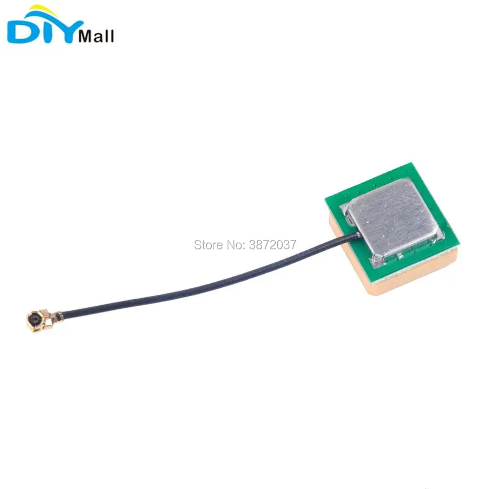 10 pz/lotto 2dBi 15x15x6mm Guadagno GPS Passivo Antenna IPX uFL Filo Extention Cavo per il GPS modulo di navigazione