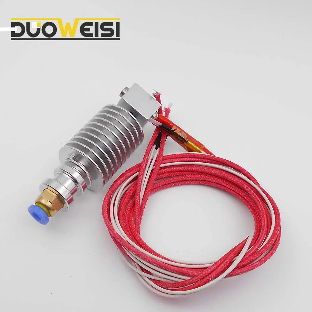 3D Printers E3D-V5 long range 1.75mm Nozzle 0.2/0.3/0.4/0.5/0.6/0.8mm J-head extrusion head E3D V5 extruder nozzle 12V40W