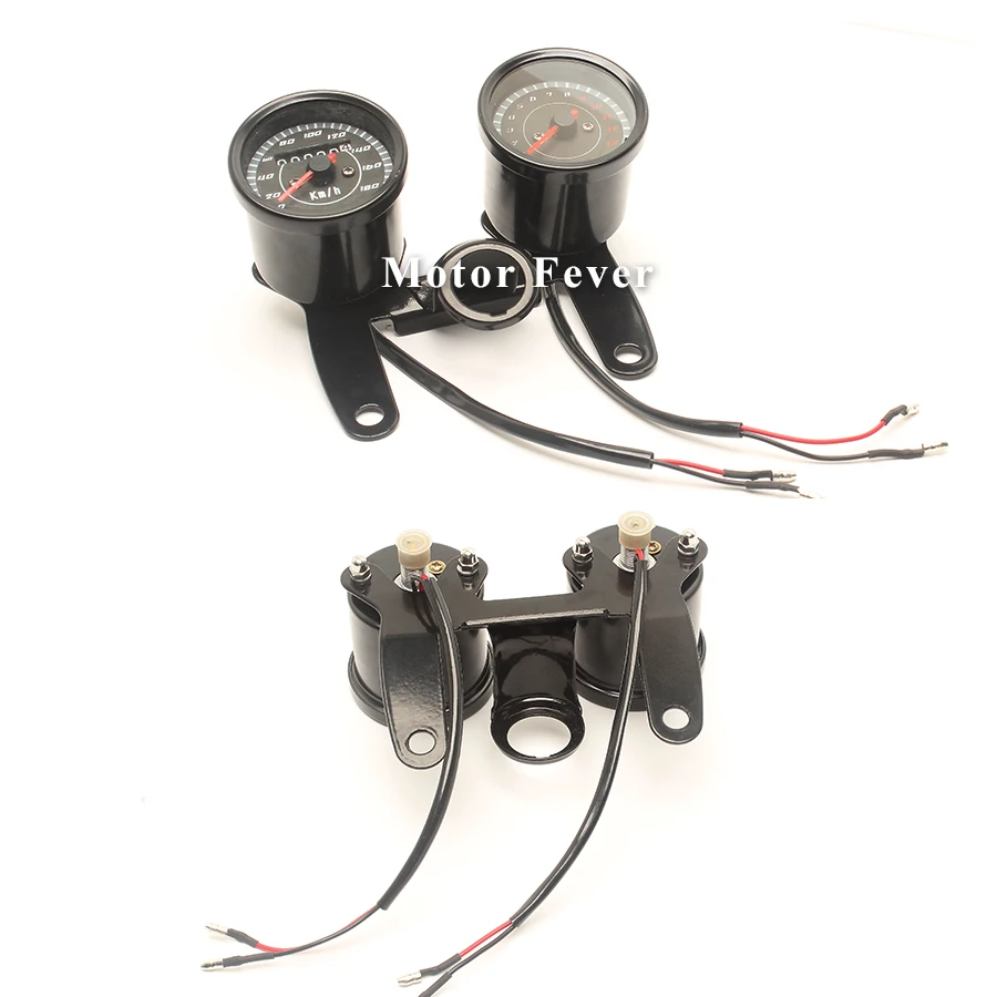 عداد السرعة للدراجات النارية عداد المسافات led أدوات كهربائية ميكانيكية رقمية ملحقات الدراجة النارية لهوندا GN125 Cg125