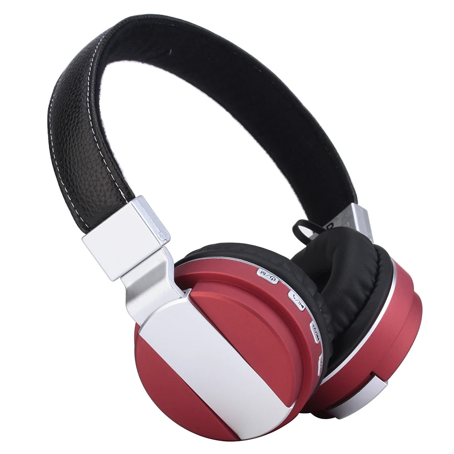 Cuffie FooHee Bluetooth 4.2 cuffie Wireless Super Bass Sport con microfono Stereo pieghevole in metallo HiFi BT008