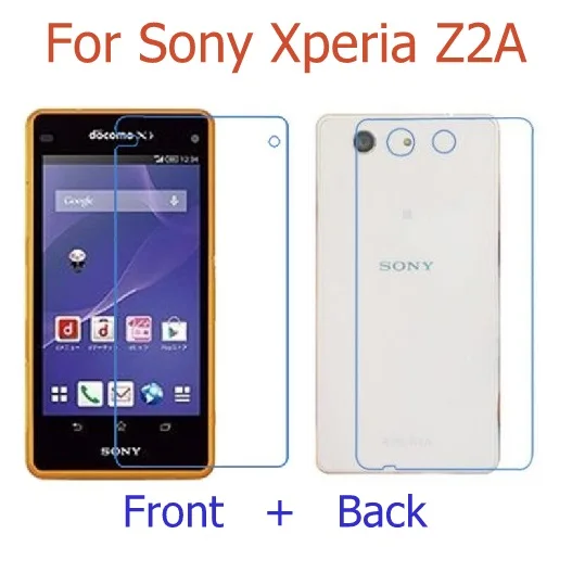 (Front+Back) HD Clear glossy+ Matte Film For Sony Xperia Z Ultra Z1 Z3 Z4 Z5 Mini Compact  Z2A Z3V Screen Protector Film