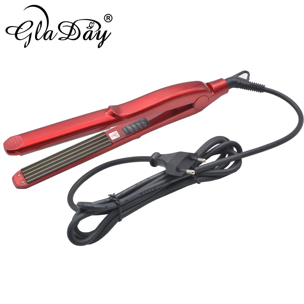 New Arrival Hair Crimper Hair Waving Iron Hair Straightener Crimper Fluffy Small Waves Hair Curlers Curling Irons Styling Tools