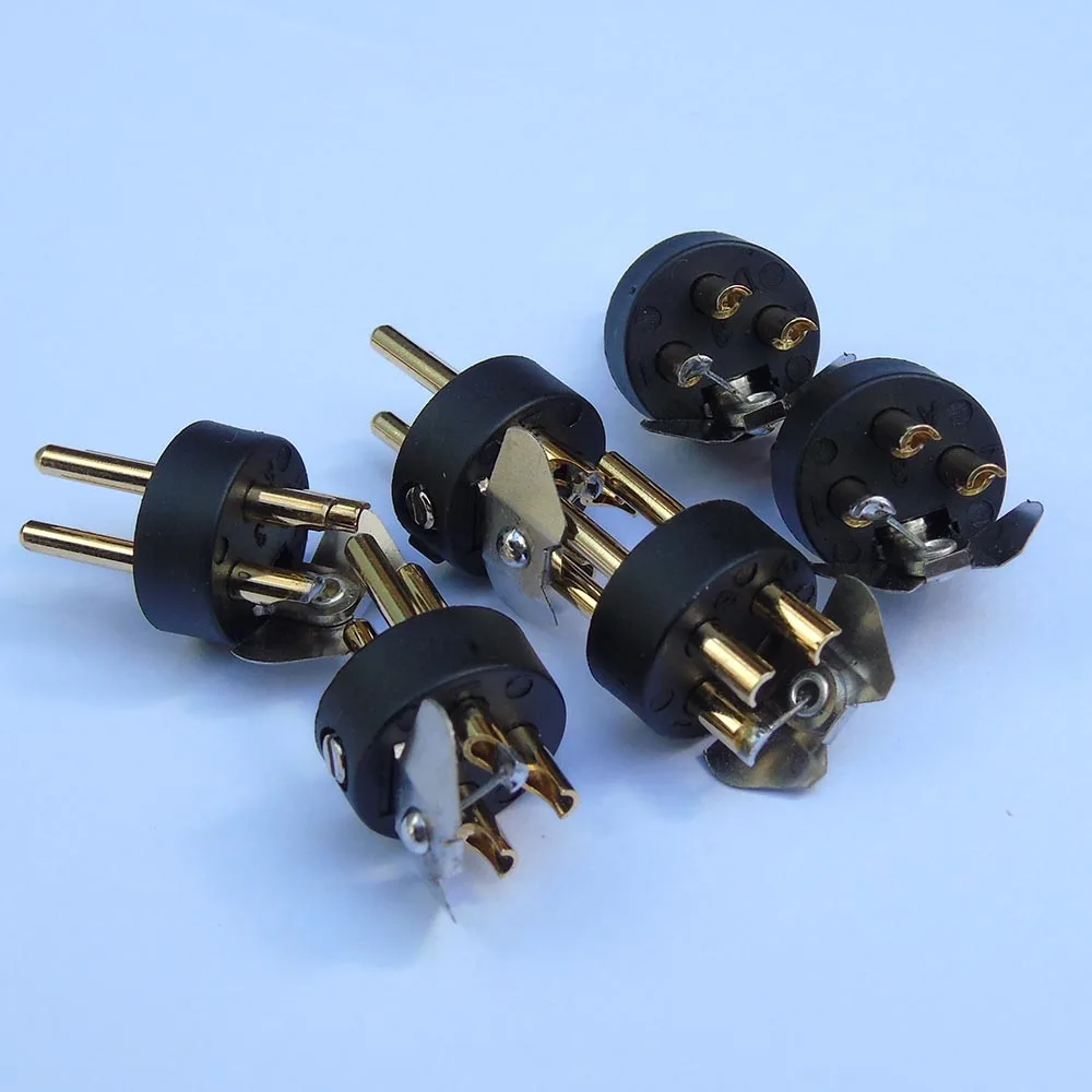 High quality 10pcs/lot XLR Accessories 3 PIN for XLR connector with Horizontal tail and screw