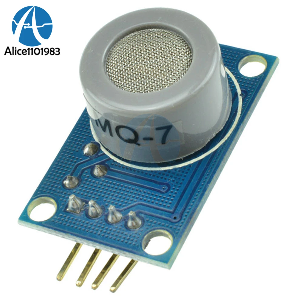 Sensitive MQ-7 Carbon Monoxide Gas Sensor Detection Alarm MQ7 Sensor Board Module for Arduino DC 5V 150mA Double Panel Board