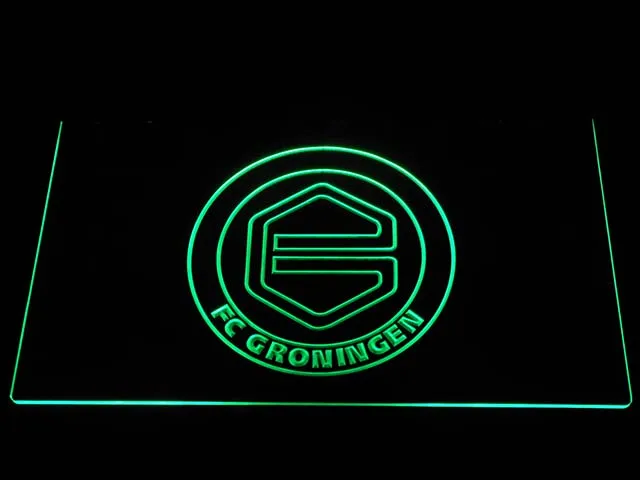 b1011 20+ Colors 5 Sizes FC Groningen Eredivisie LED Neon Light Signs