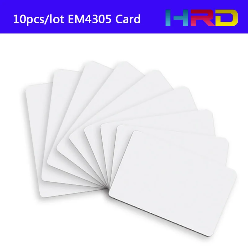 

100pcs/lot EM4305 Writable/Readable RFID Card for Access Control 125KHz EM Card Door Control Entry Access&Time Clock