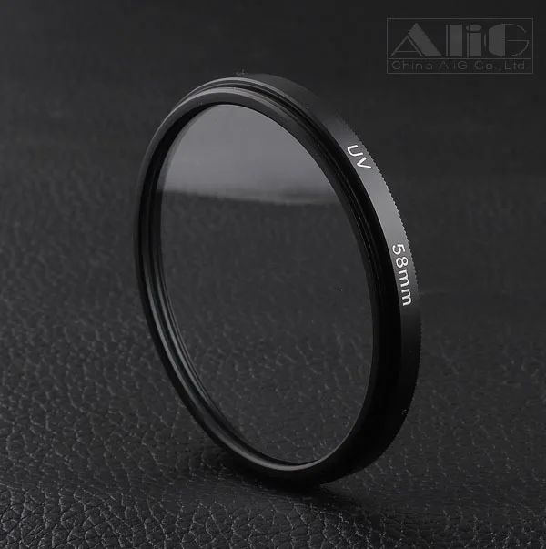 10PCS Camera Lens UV Protector Filter 58mm Fits for D7100 D300 AF-S 50mm f/1.8G, 1000D 600D EF-S 18-55mm f/3.5-5.6 IS STM Lens