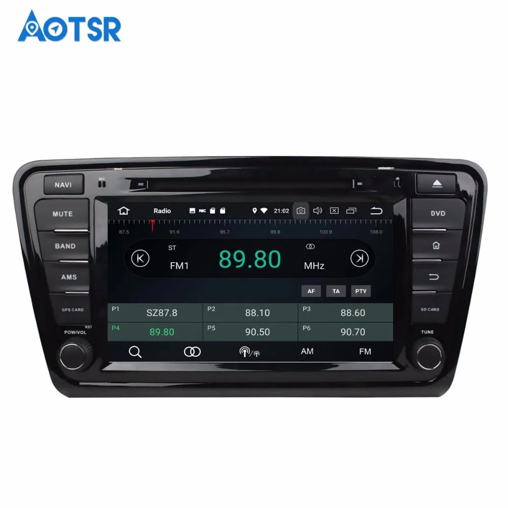 10.1 Inch Android 13.0 Car GPS navi multimedia For VW Skoda Octavia 2014 2015 2016   no DVD player tape recorder unit car