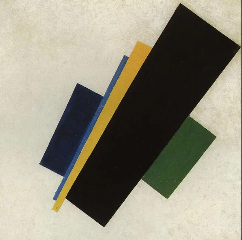 

High quality Oil painting Canvas Reproductions Suprematism (1915) By Kazimir Malevich hand painted