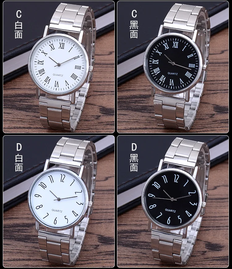 New fashion watch simple 'three eyes' trend men’s watch business gift with quartz watch with wrist belt watch