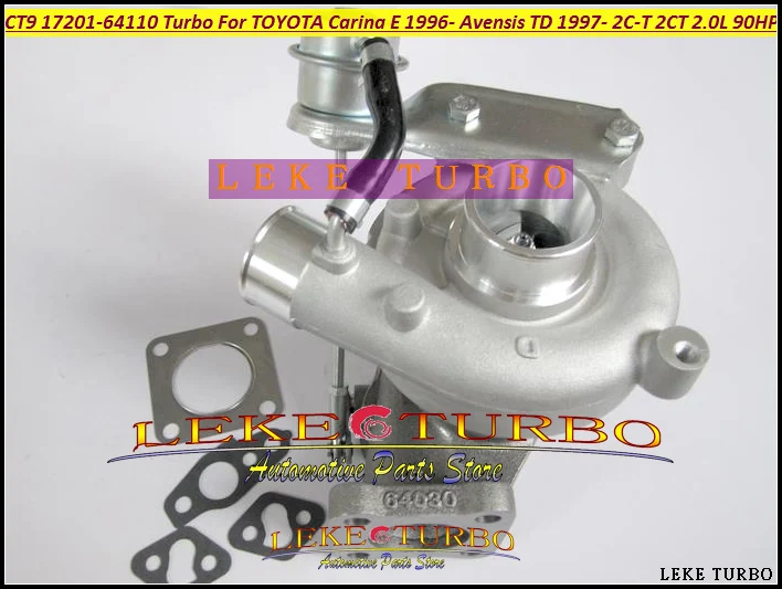 CT9 17201-64170 17201 64170 Turbo Turbocharger For TOYOTA Emina Previa Estima Lucida Carina Corona Picnic 3C-TE 3CTE 2.2L 90HP