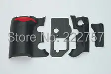 4 Stück Gummiabdeckungseinheiten Kompletter Griff Gummiersatz für Nikon D300S