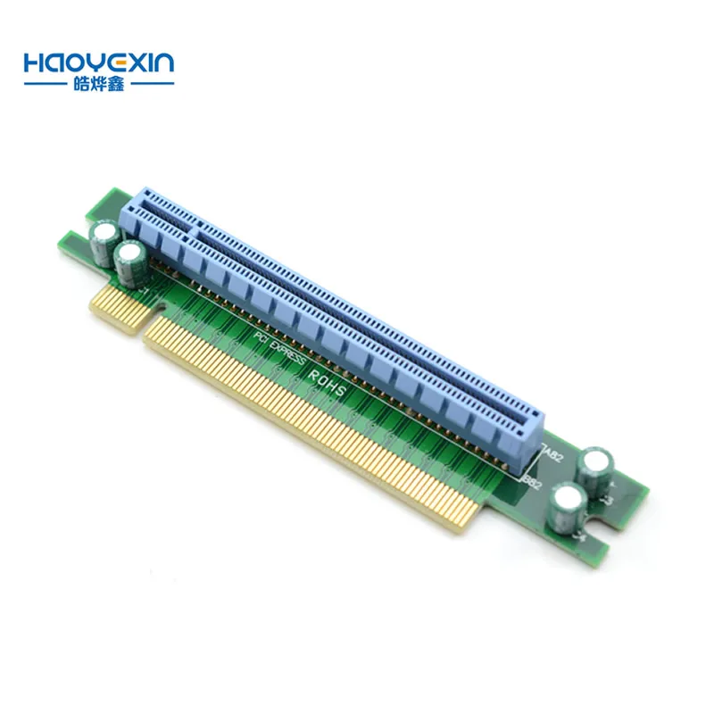 PCI-E Express 16X 90 Derajat Adaptor Riser Kartu Untuk 1U Komputer Server Chassis Grosir