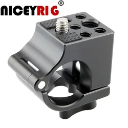 NICEYRIG 25mm Rod Clamp for Dji Ronin-M / Ronin-MX Gimbal Stabilizer with 3/8